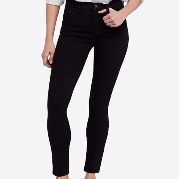 free people black jeggings
